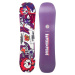 Detský snowboard Endzone 105 cm fialový
