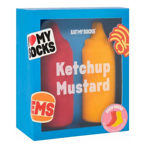 Ponožky Eat My Socks Ketchup & Mustard 2-pak