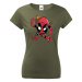 Dámské tričko Deadpool basketbal- tričko pre milovníkov humoru a filmov