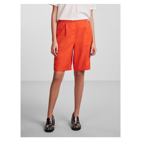 Women's Orange Shorts Pieces Tally - Women