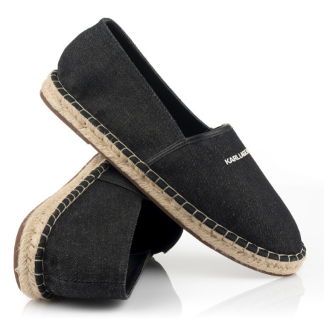 Modré pánske espadrilky