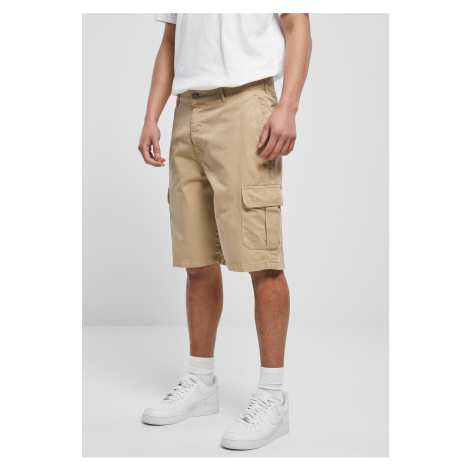 Men's Big Cargo Bermuda Union Shorts Beige Urban Classics