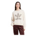 Dámska mikina ADIDAS LEOPARD SWEAT-Wonder White