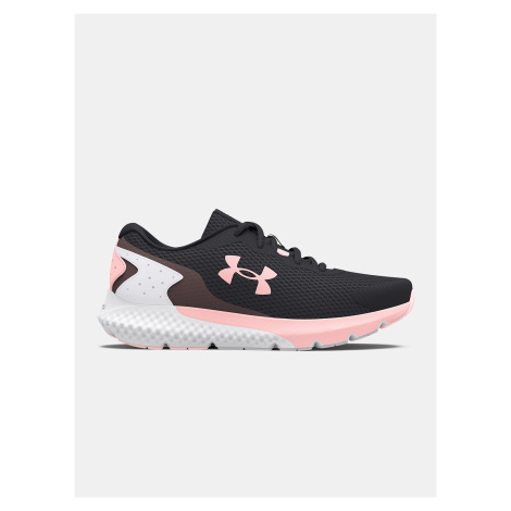 Girls' running shoes Under Armour GGS Charged Rogue 3 Jet Gray