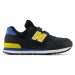 Detské topánky New Balance PV574KIB – čierné