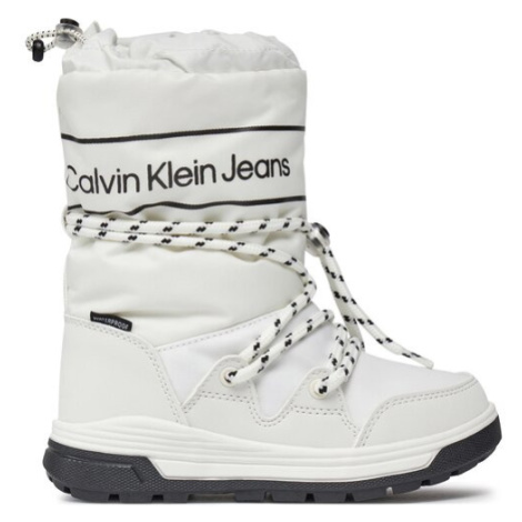 Calvin Klein Jeans Snehule V3A6-80713-1486 M Biela