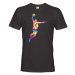 Pánské tričko s potlačou basketbalistu - skvelý darček pre milovníkov basketbalu