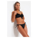 Trendyol Black Tied Normal Leg Bikini Bottoms