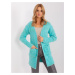 Mint-soft cardigan with pockets