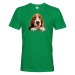 Pánské tričko Basset - tričko pre milovníkov psov