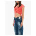 #VDR Coral crop top