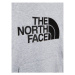 The North Face Mikina Drew Peak NF0A82EN Sivá Regular Fit