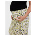 Vero Moda Maternity Sukňa 'OLEA'  žltá / fialová / čierna / biela