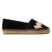 Castañer Espadrilky Karen/186 023461 Čierna