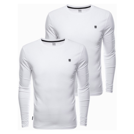 Ombre Clothing Men's plain longsleeve - mix 2