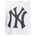 47 Brand Tričko New York Yankees Checkerboard '47 Echo Tee Biela Regular Fit
