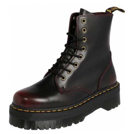 Dr. Martens Šnurovacie členkové čižmy 'Jadon'  bordová / čierna Dr Martens