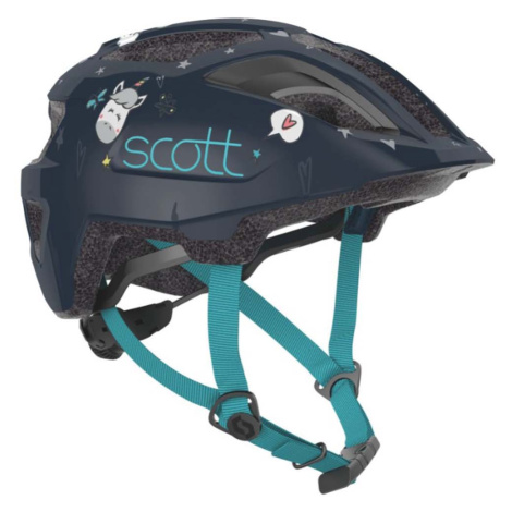 SCOTT Cyklistická prilba - SPUNTO KID (CE) - modrá