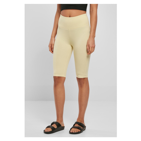 Women's Organic Stretch Jersey Shorts - Soft Yellow