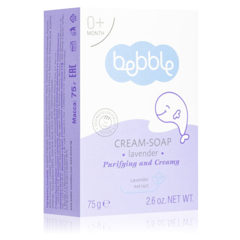 Bebble Cream-Soap Lavender krémové mydlo s levanduľou