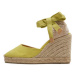 Castañer Espadrilky Carina/8/002 021642 Žltá