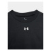 Under Armour Tričko Ua Crop Sportstyle Logo Ss 1380878 Čierna Loose Fit