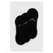 Ponožky Mizuno 3-pak čierna farba, J2GX0055