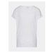 Biele dámske vzorované tričko SAM 73