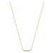 Ania Haie NAU004-03YG Ladies Necklace - Magma Curve