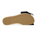 Manebi Espadrilky Sandals With Bow K 1.0 J0 Čierna