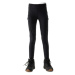 Dievčenské turistické legíny 4F JUNIOR TROUSERS FNK-4FJWSS24TFTRF493-21S-BLACK