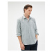 Koton Basic Shirt Classic Cuff Collar Long Sleeved Buttoned Non Iron