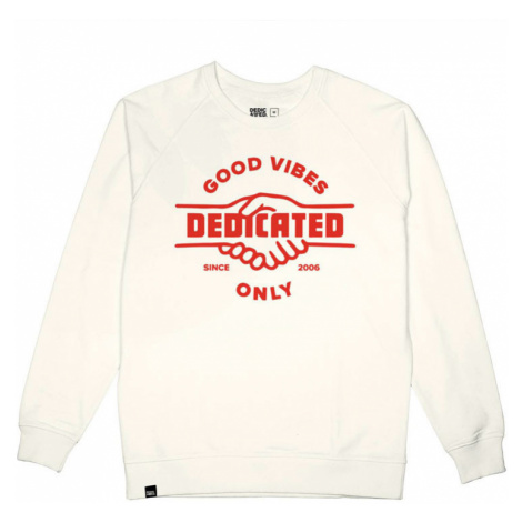 Dedicated Sweatshirt Malmoe Good Hands Off-White