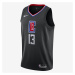 Nike Kawhi Leonard Clippers Statement Edition 2020 Jersey - Pánske - Dres Nike - Čierne - CV9480