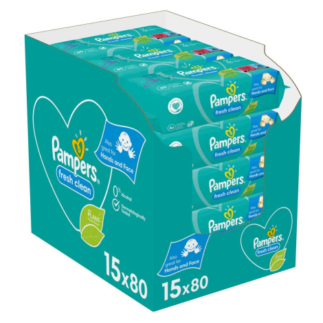 Pampers Wipes Box 1200ks Fresh clean