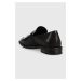 Kožené mokasíny Vagabond Shoemakers FRANCES 2.0 dámske, čierna farba, na plochom podpätku, 5506.
