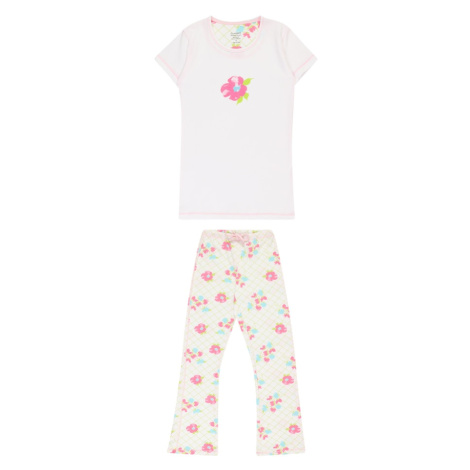 Claesen's Pyžamo  svetlomodrá / trstinová / ružová / biela