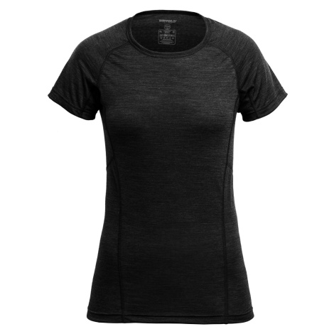 Women's T-Shirt Devold Running Woman T-Shirt Anthracite