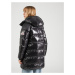 PYRENEX Zimný kabát 'Fusion'  modrosivá / svetločervená / čierna / šedobiela