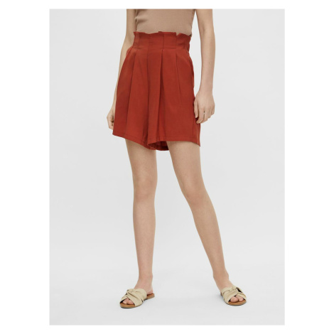 Brown Shorts with Pockets Pieces Lynwen - Women
