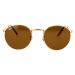 Ray-ban  Occhiali da Sole  New Round RB3637 920233  Slnečné okuliare Zlatá