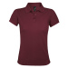 SOĽS Prime Women Damské polo tričko SL00573 Burgundy