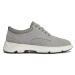 Tommy Hilfiger Sneakersy Casual Hilfiger Hybrid Suede FM0FM04996 Strieborná