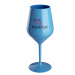 DNES SE REGENERUJI! - modrá nerozbitná sklenice na víno 470 ml