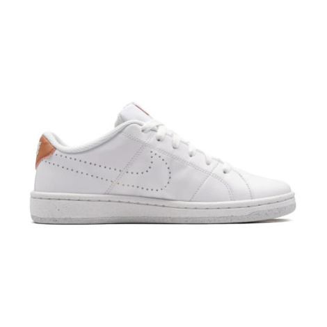 Chlapčenská rekreačná obuv NIKE Court Royale 2 Next Nature white amber brown guava ice