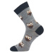 VOXX® ponožky Bubo light grey 1 pár 120432
