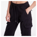 Kalhoty Urban Classics Ladies High Waist Cargo Jogging Pants Black