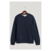 MIKINA GANT REG SHIELD C-NECK SWEAT EVENING BLUE