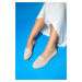 LuviShoes F02 Women's Beige Suede Flats