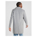 UNITED COLORS OF BENETTON Prechodný kabát  sivá melírovaná